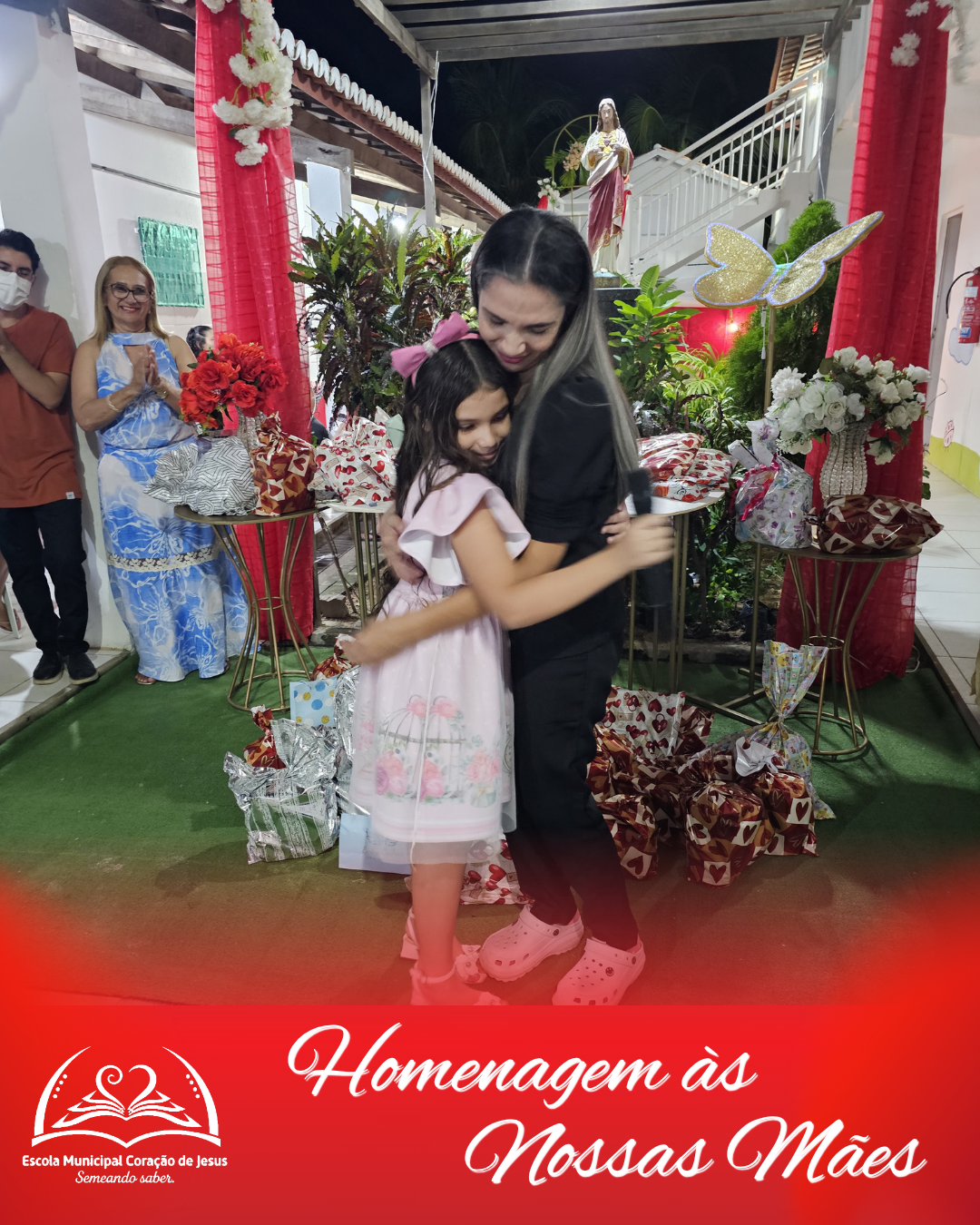 Festa em Homenagem às Mães emociona famílias da Escola Municipal Coração de Jesus — foto 2