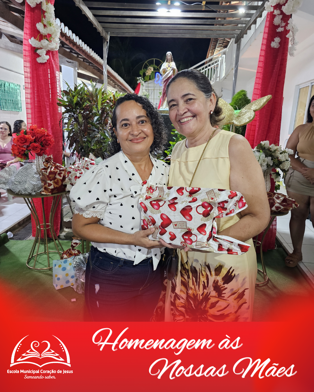 Festa em Homenagem às Mães emociona famílias da Escola Municipal Coração de Jesus — foto 3