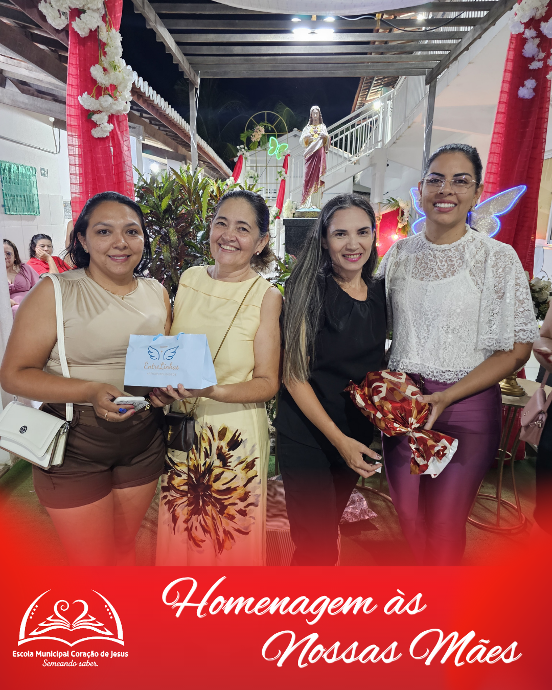 Festa em Homenagem às Mães emociona famílias da Escola Municipal Coração de Jesus — foto 4