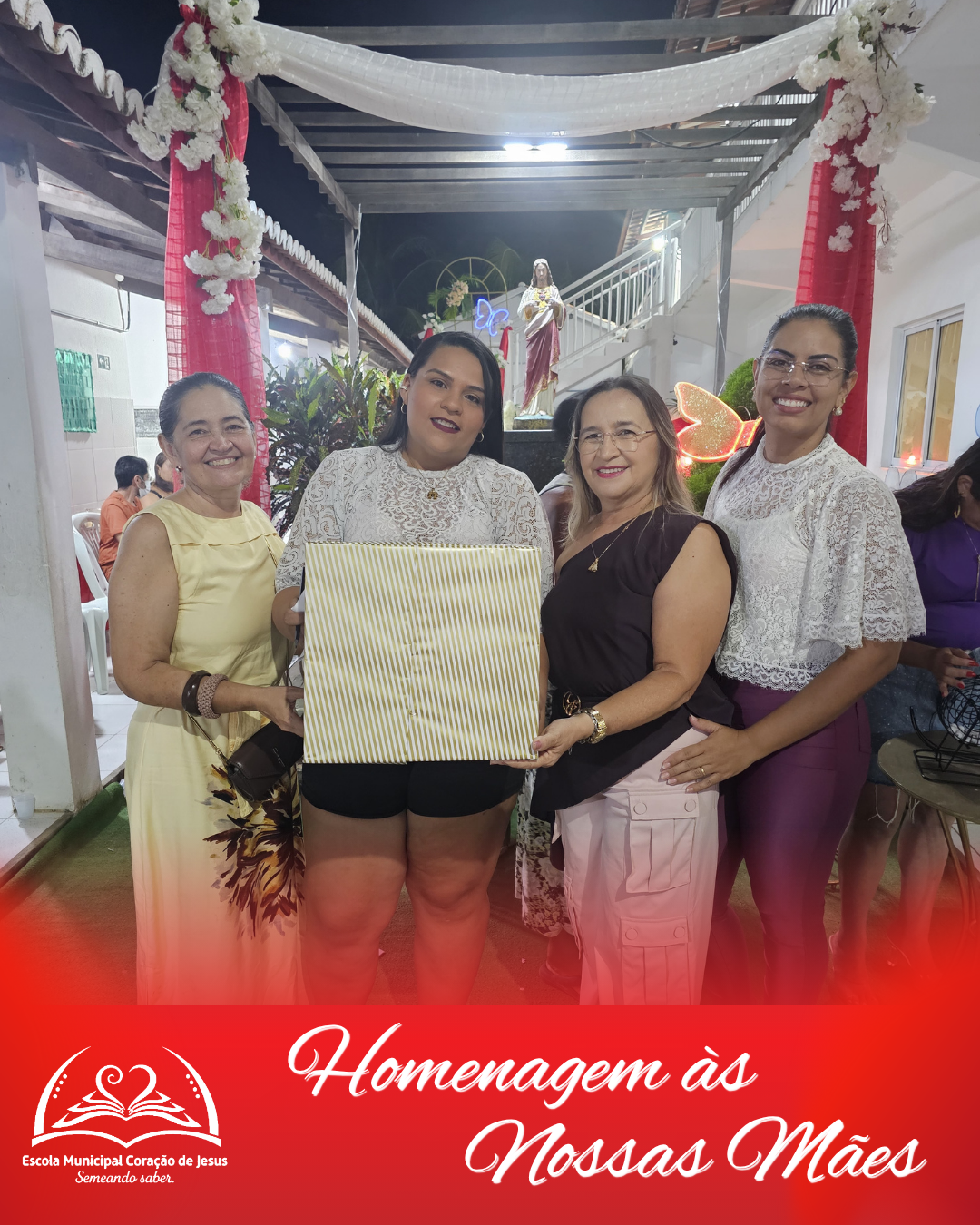 Festa em Homenagem às Mães emociona famílias da Escola Municipal Coração de Jesus — foto 1