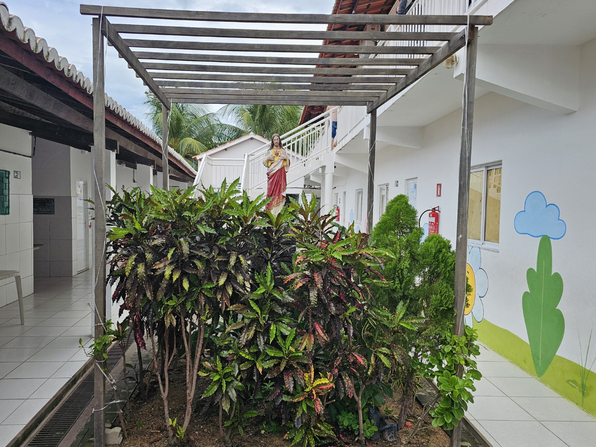 Fachada da escola